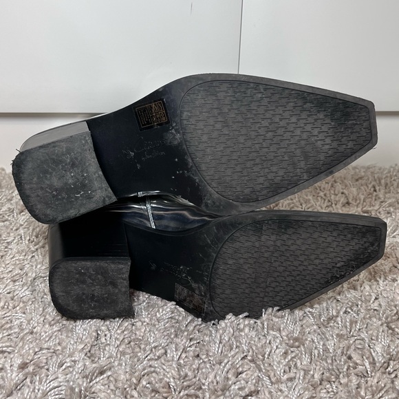 Silver Ankle Boots - Picture 5 of 5